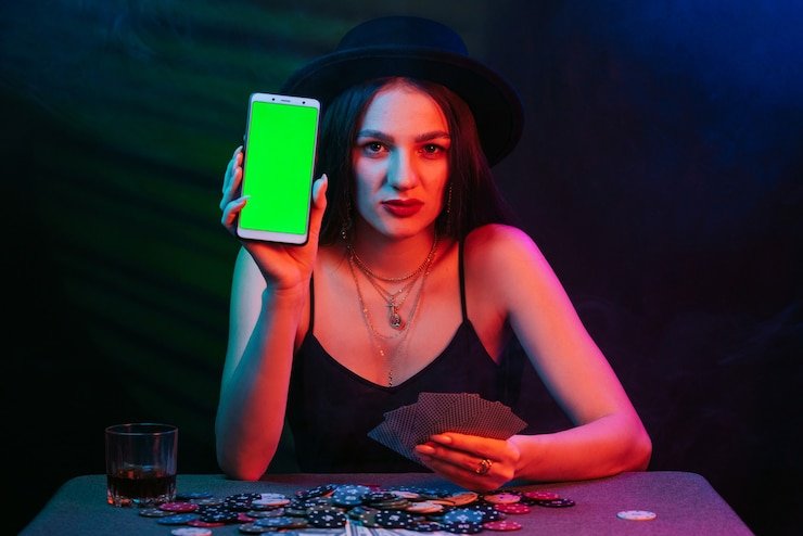 Live dealer blackjack table with professional croupier and HD studio setup